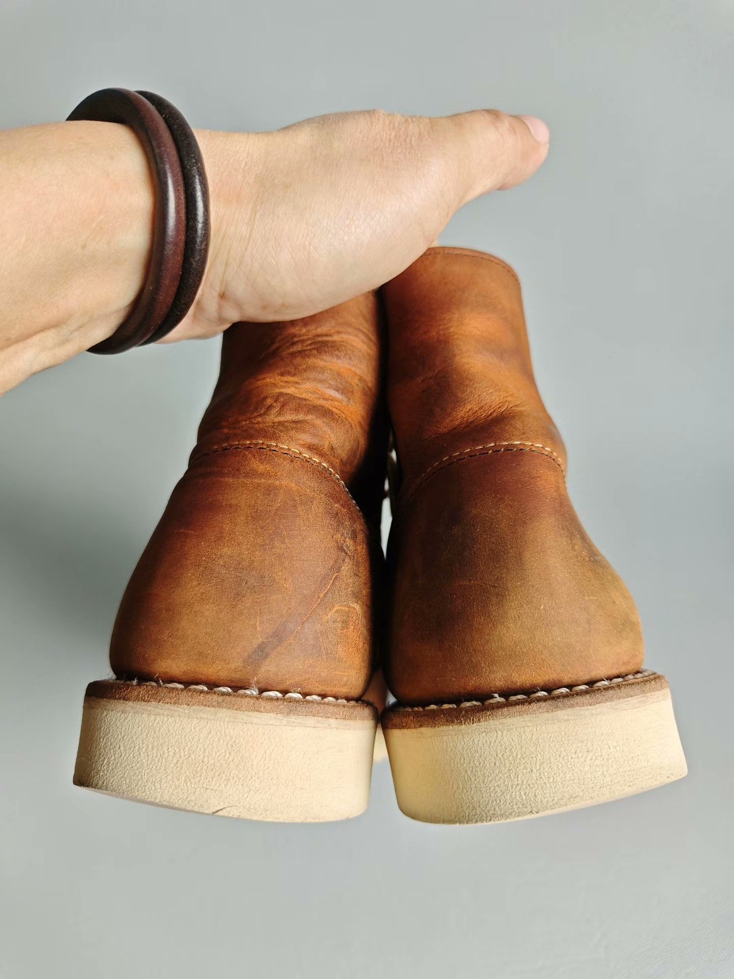 Red Wing Red Wing 9111 Crazy Horse Work Boots Size US 8.5 / EU 41-42 - 6 Thumbnail