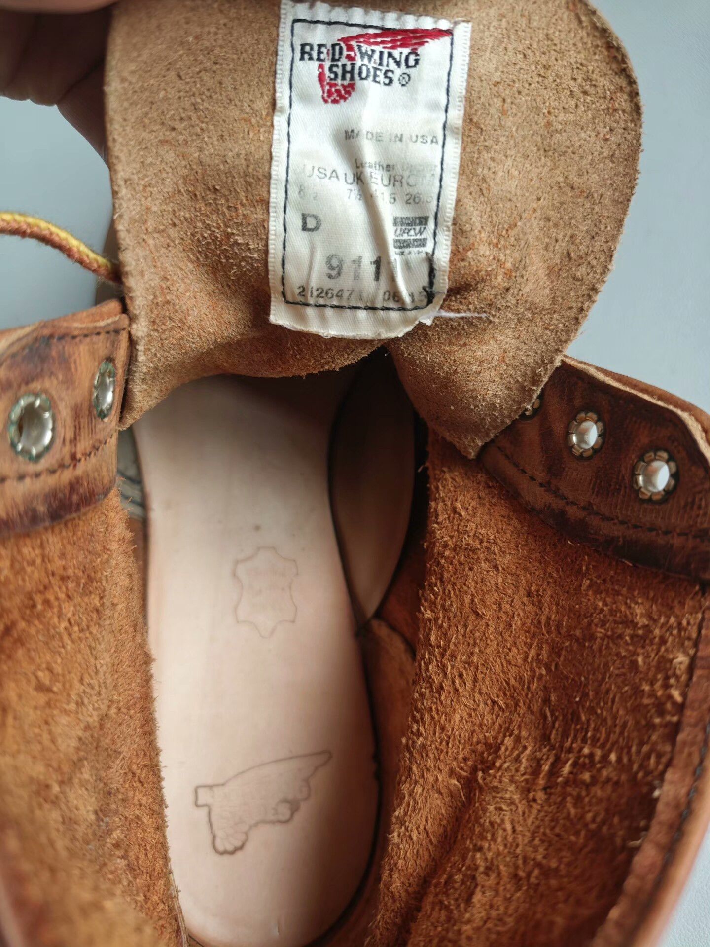 Red Wing Red Wing 9111 Crazy Horse Work Boots Size US 8.5 / EU 41-42 - 8 Thumbnail