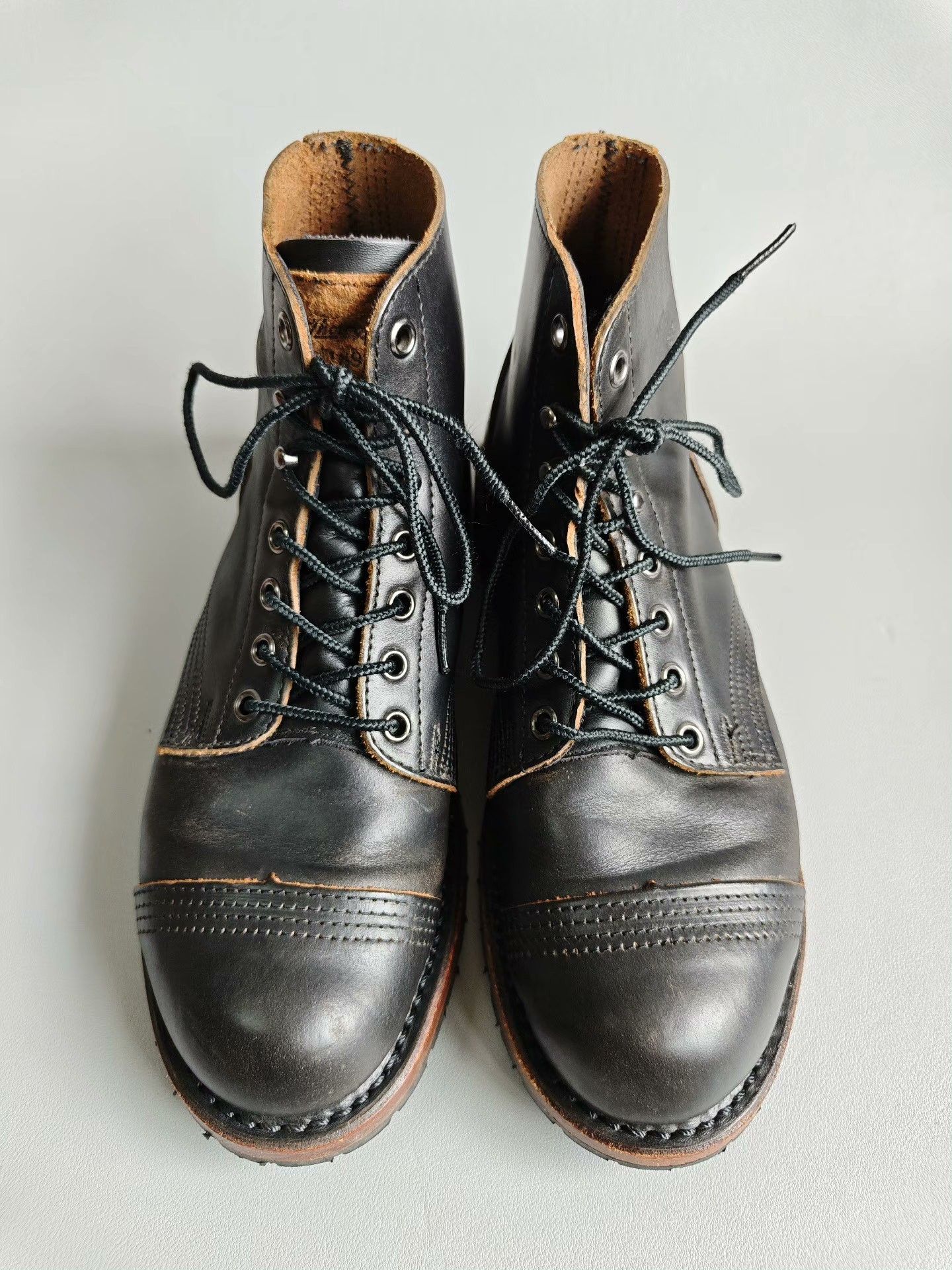 Thorogood Thorogood 7D Black Leather Boots USA Size US 7 / EU 40 - 2 Thumbnail