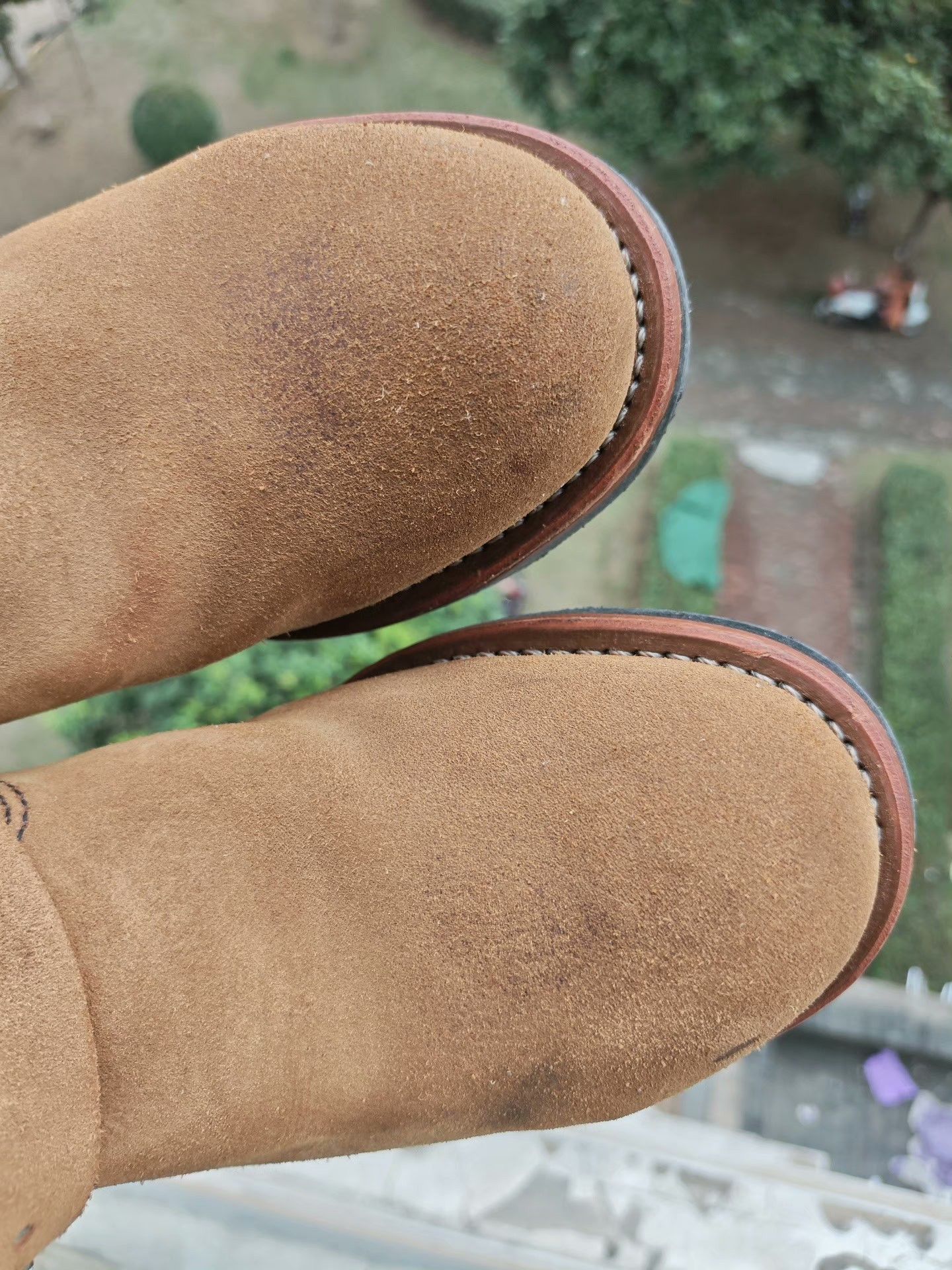 Red Wing Red Wing 8178 Suede Engineer Work Boot Size US 7.5 / EU 40-41 - 6 Thumbnail
