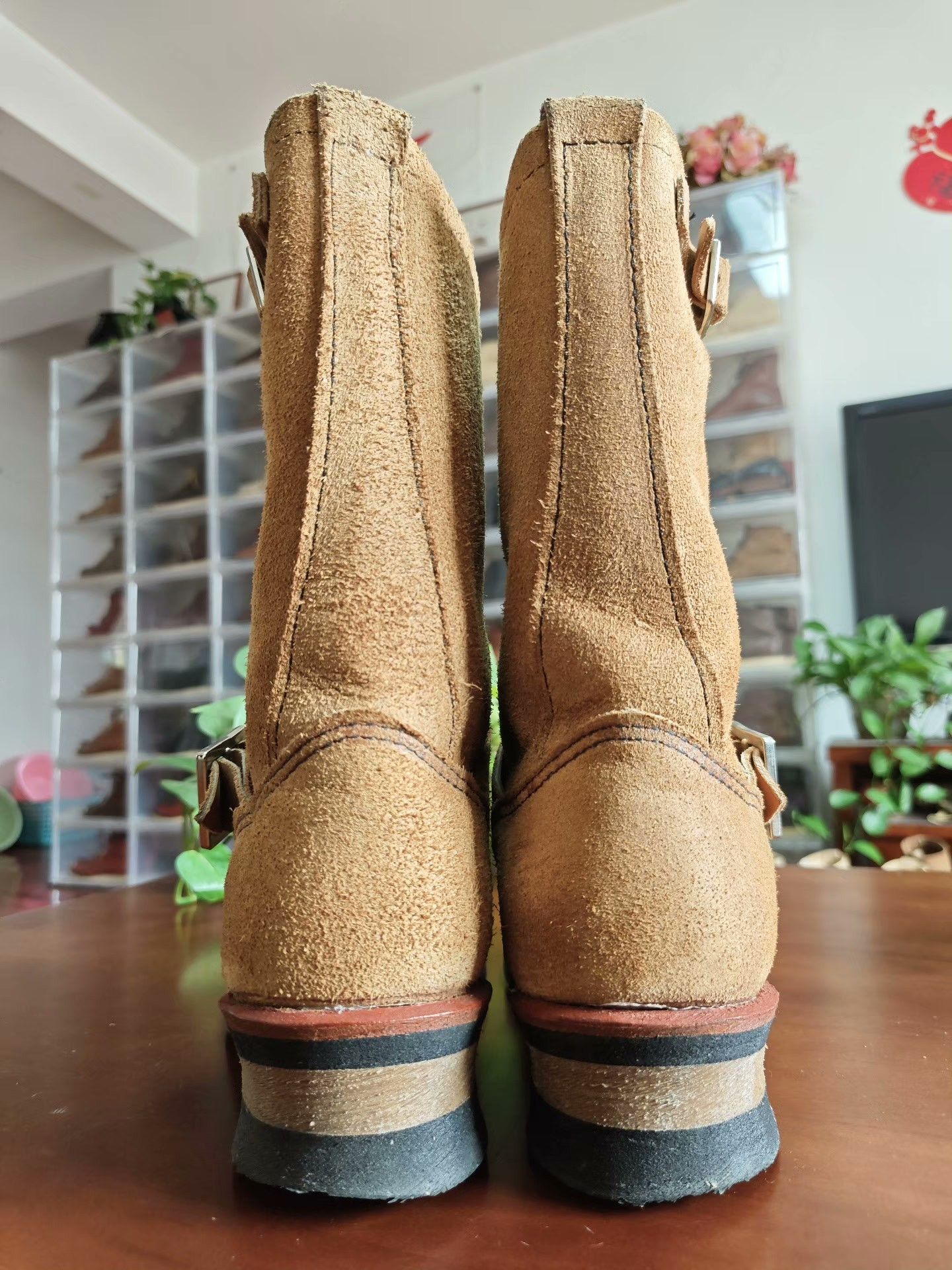 Red Wing Red Wing 8178 Suede Engineer Boots Size US 7.5 / EU 40-41 - 6 Thumbnail