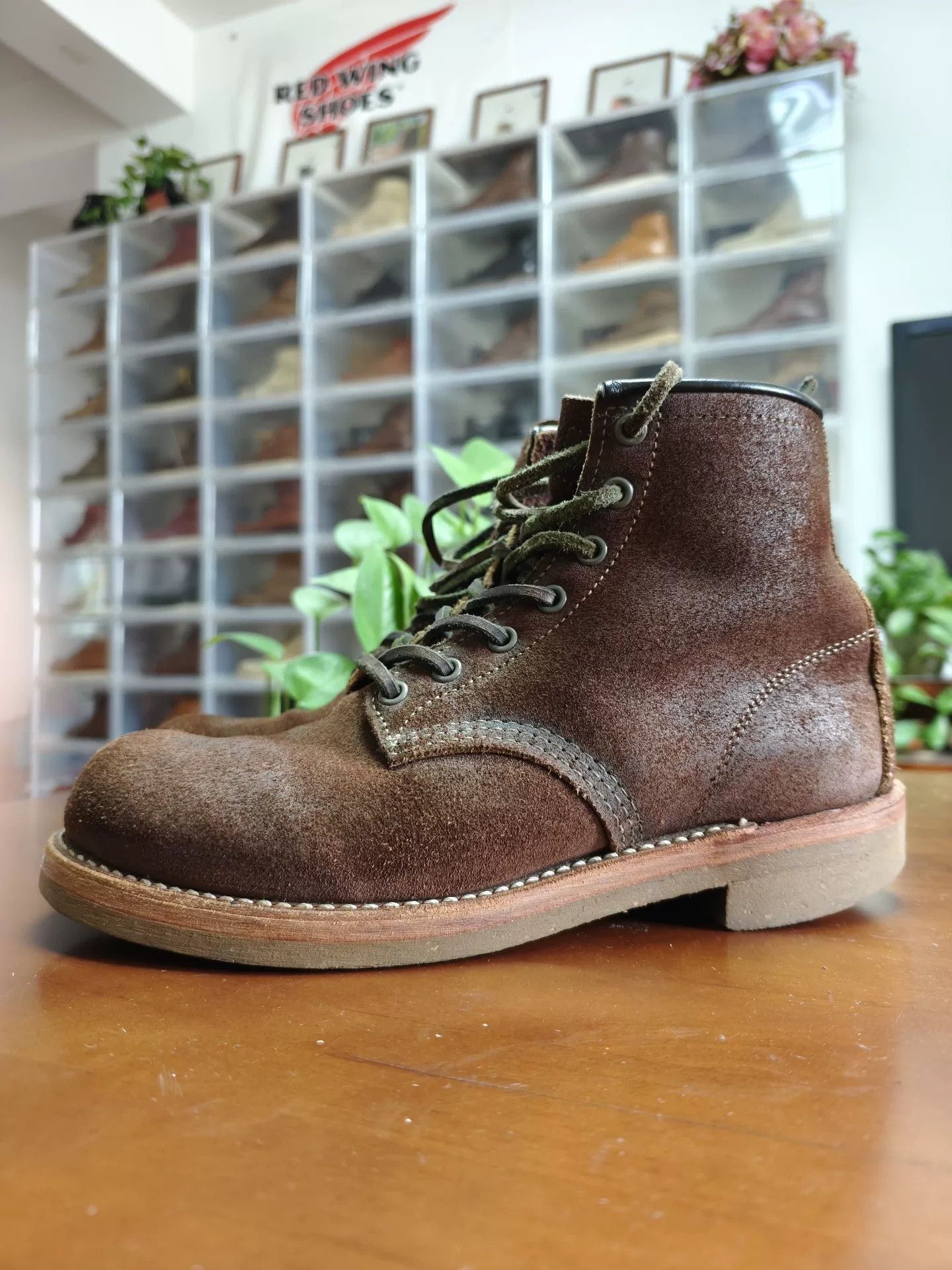 Red Wing Red Wing 4618 Brown Work Boots Size US 7 / EU 40 - 4 Thumbnail