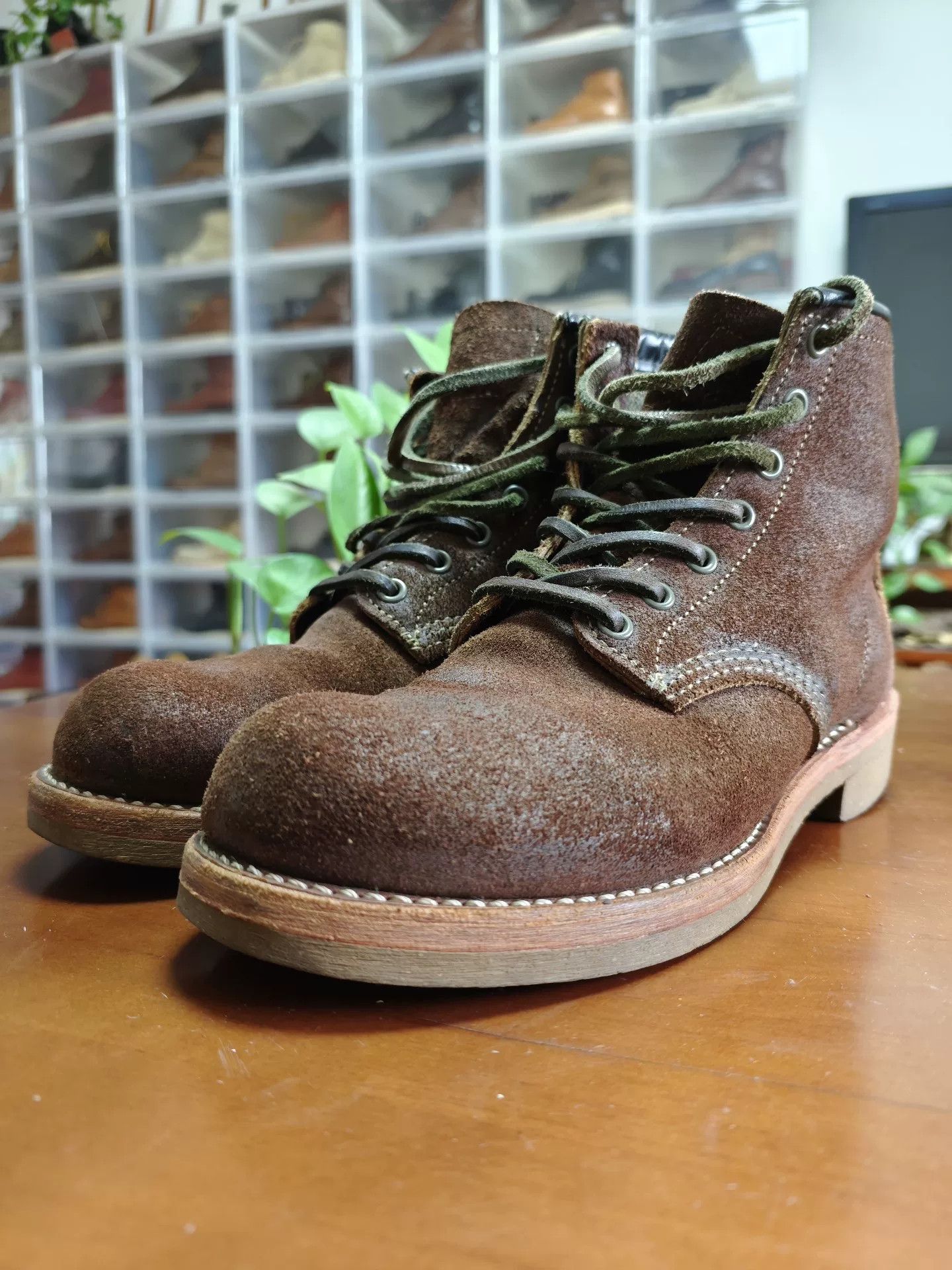 Red Wing Red Wing 4618 Brown Work Boots Size US 7 / EU 40 - 3 Thumbnail