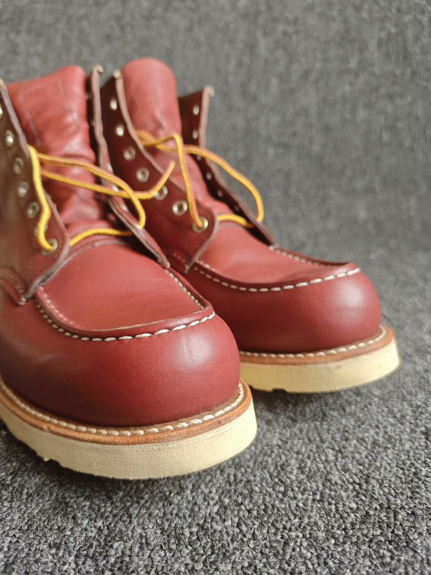 Red Wing Red Wing 9106 8.5D Purple Leather Boots Size US 8.5 / EU 41-42 - 3 Thumbnail