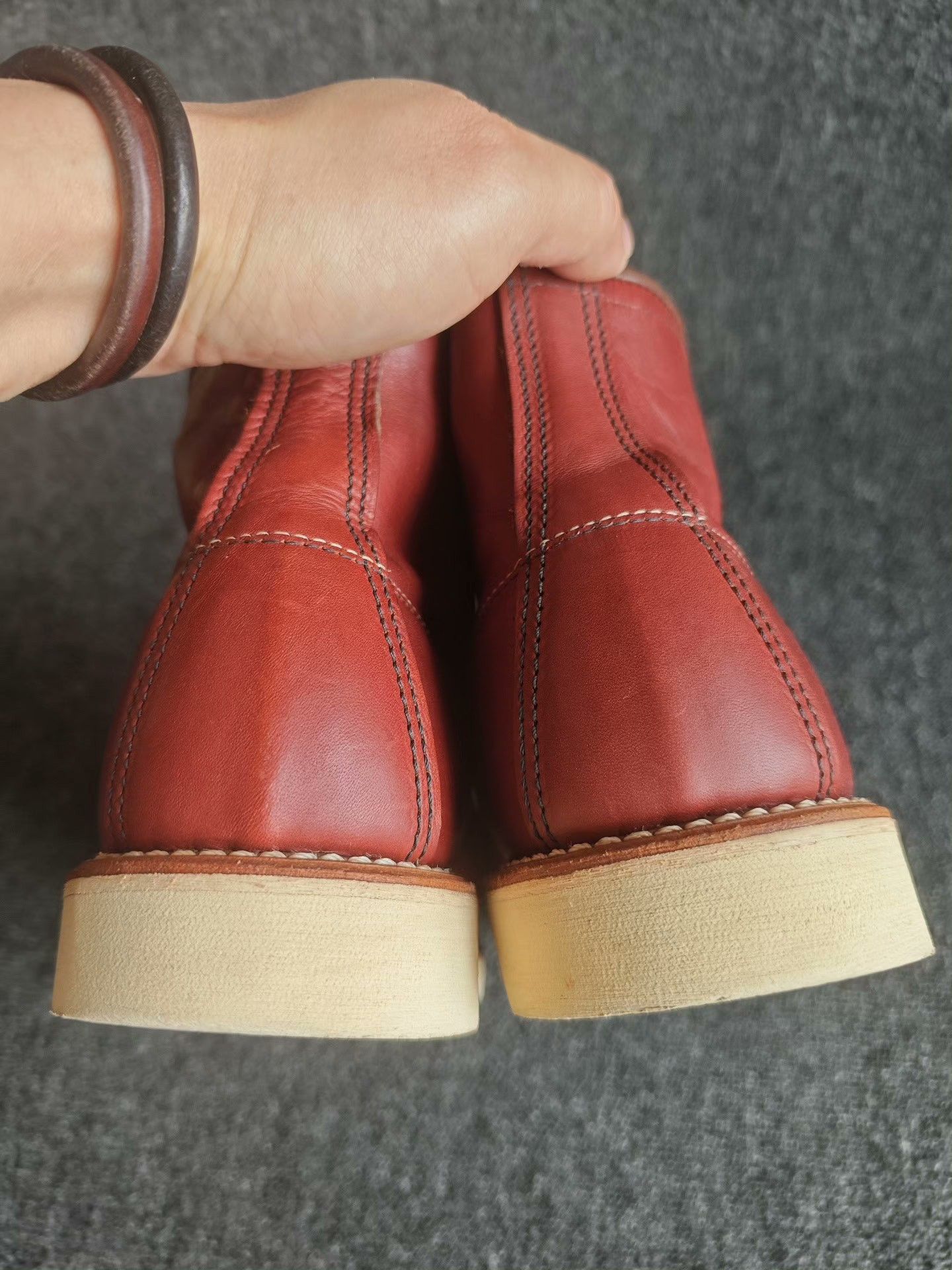 Red Wing Red Wing 9106 8.5D Purple Leather Boots Size US 8.5 / EU 41-42 - 6 Thumbnail