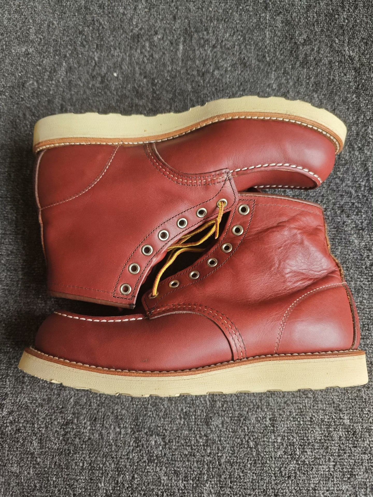 Red Wing Red Wing 9106 8.5D Purple Leather Boots Size US 8.5 / EU 41-42 - 5 Thumbnail