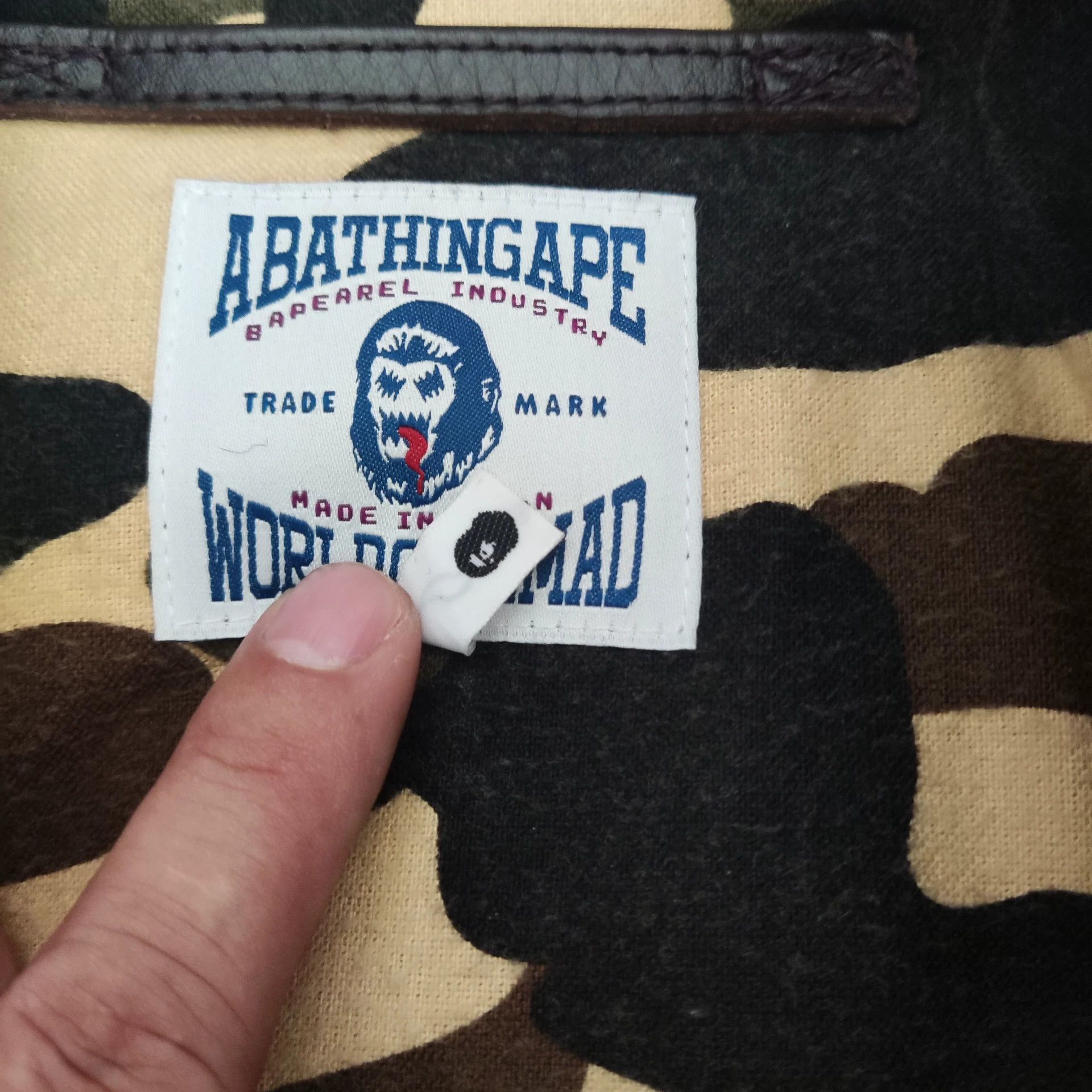 Bape BAPE Limited Horse Leather A2 Jacket Size US L / EU 52-54 / 3 - 9 Thumbnail