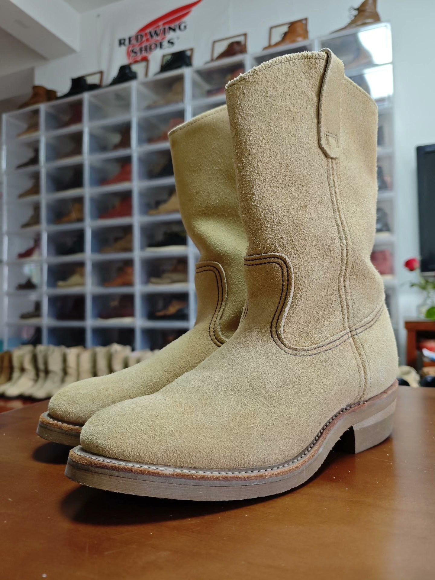 Red Wing Red Wing 8156 Western Work Boot Size US 6 / EU 39 - 3 Thumbnail