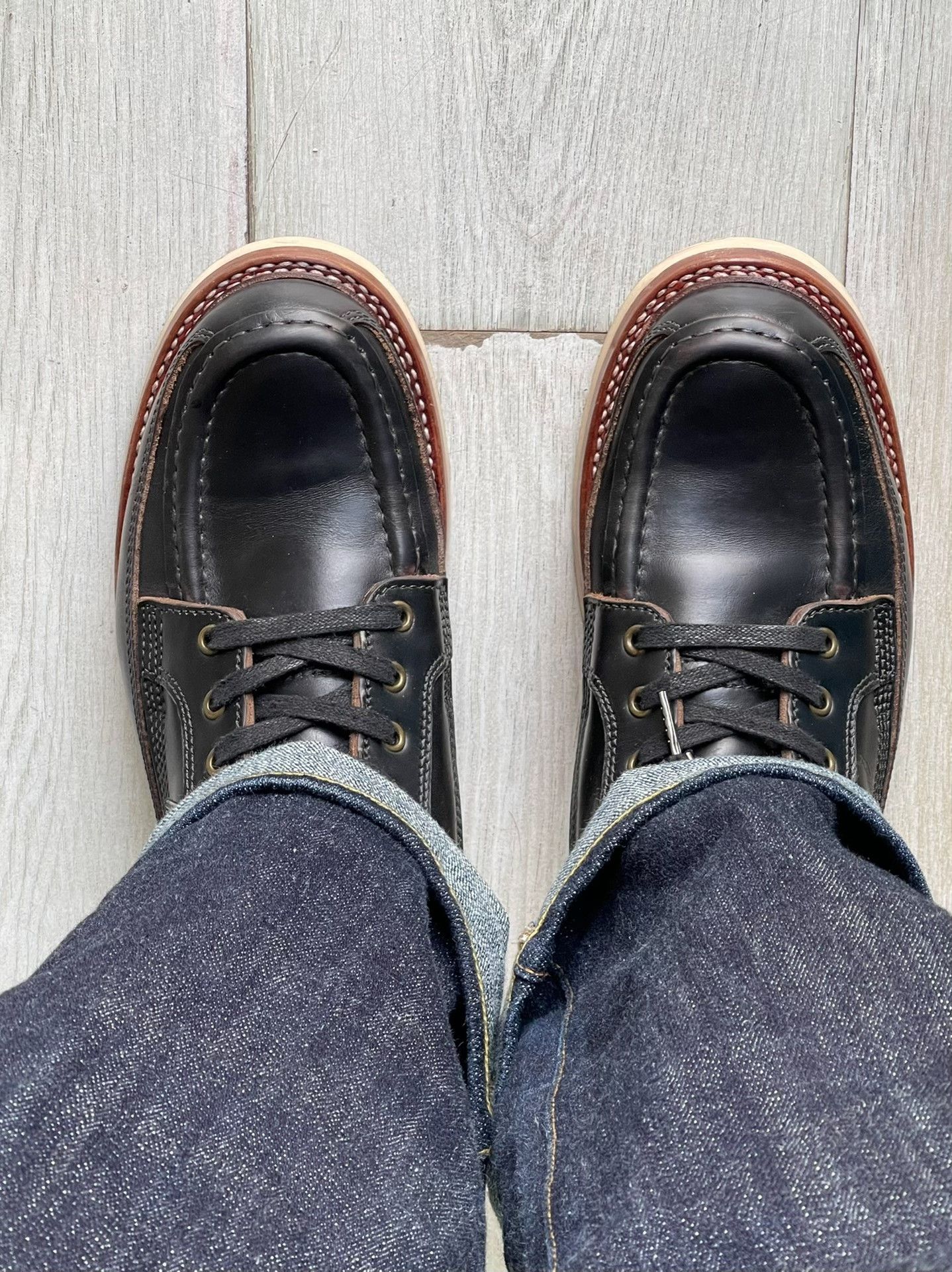 Left Hand Master Zuo Custom Horween Leather Shoes Size US 9 / EU 42 - 8 Thumbnail