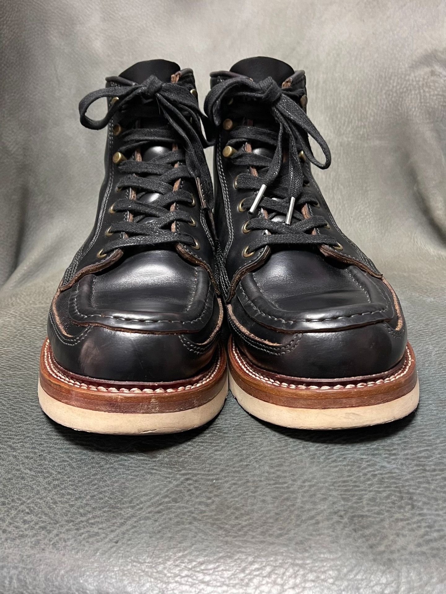 Left Hand Master Zuo Custom Horween Leather Shoes Size US 9 / EU 42 - 2 Thumbnail