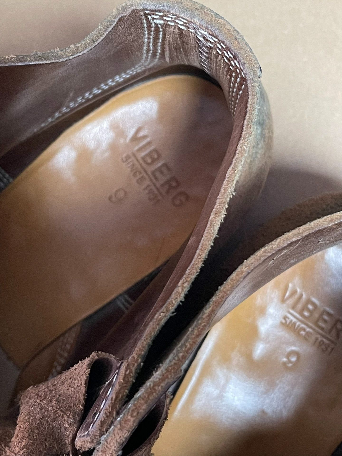 Viberg Viberg Horween CXL Suede Boots Size US 10 / EU 43 - 3 Thumbnail