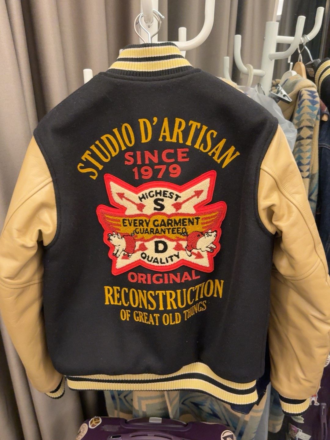 Studio D'Artisan Studio D'artisan Baseball Jacket 44 Size US S / EU 44-46 / 1 - 4 Thumbnail