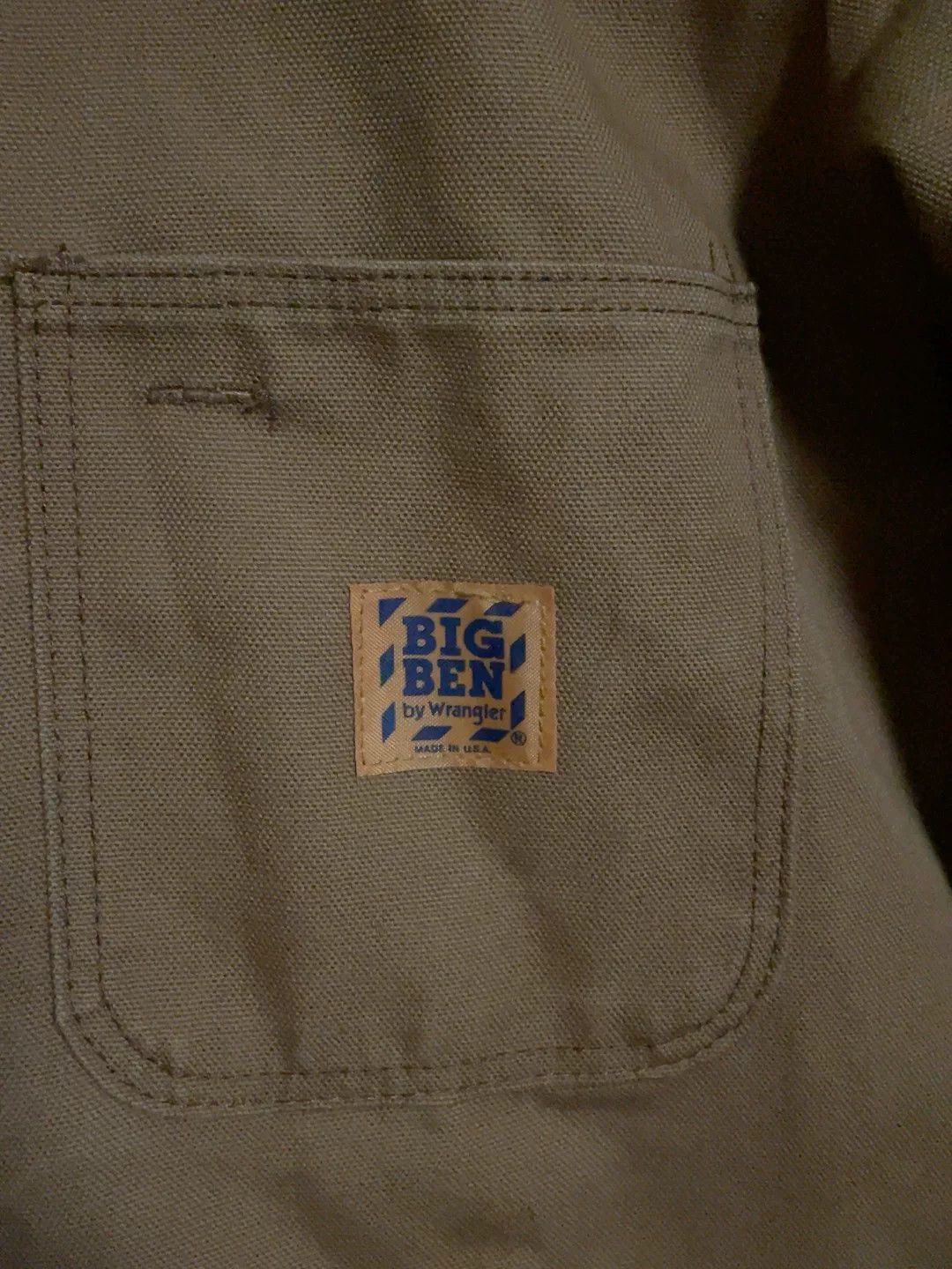 Wrangler Big Ben by Wrangler 80s Deadstock Workwear Size US XL / EU 56 / 4 - 2 Thumbnail