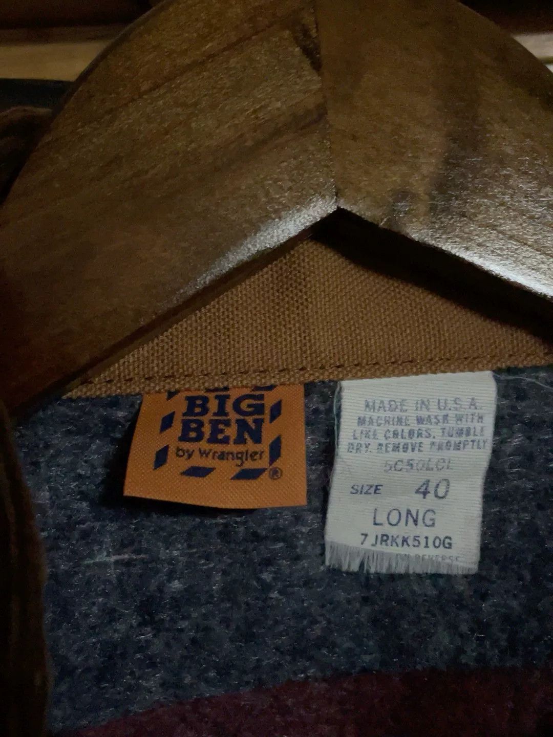 Wrangler Big Ben by Wrangler 80s Deadstock Workwear Size US XL / EU 56 / 4 - 3 Thumbnail