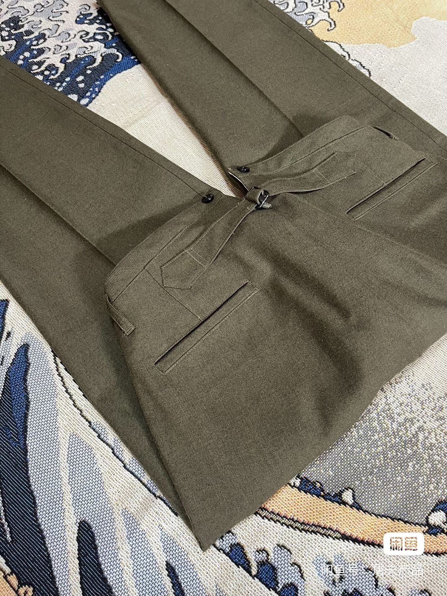 At Last & Co at last&co Wool Military Pants Size US 32 / EU 48 - 9 Thumbnail