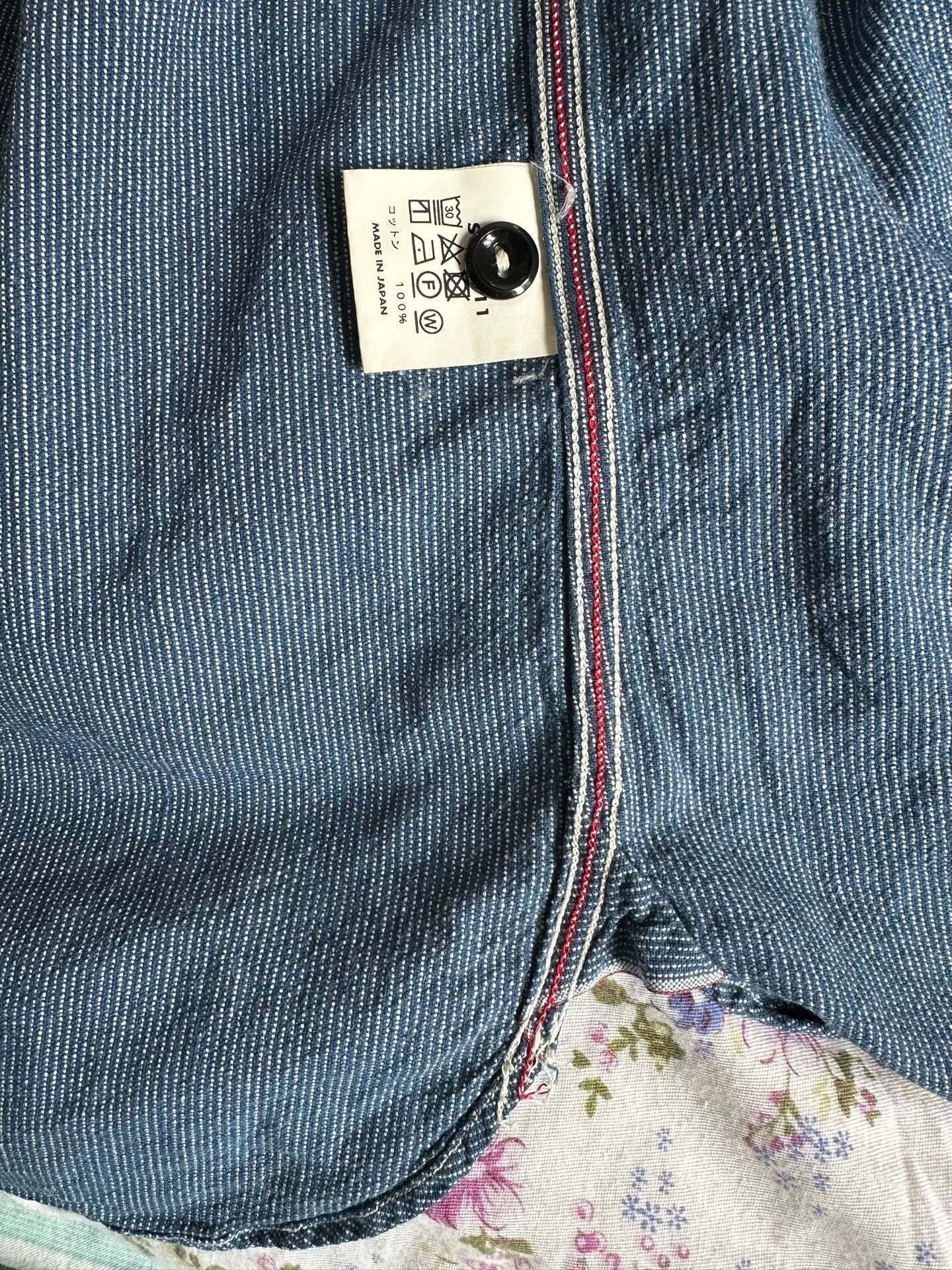 Sugar Cane Sugar Cane MFG. Pepper Salt Work Shirt Size US S / EU 44-46 / 1 - 6 Thumbnail