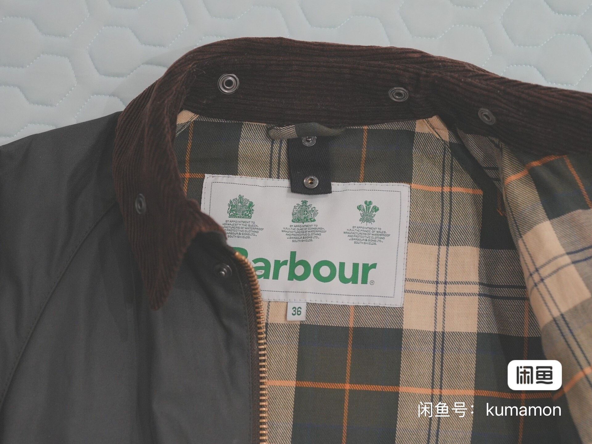 Barbour Barbour Bedale White Label Japanese SL Size US S / EU 44-46 / 1 - 3 Thumbnail