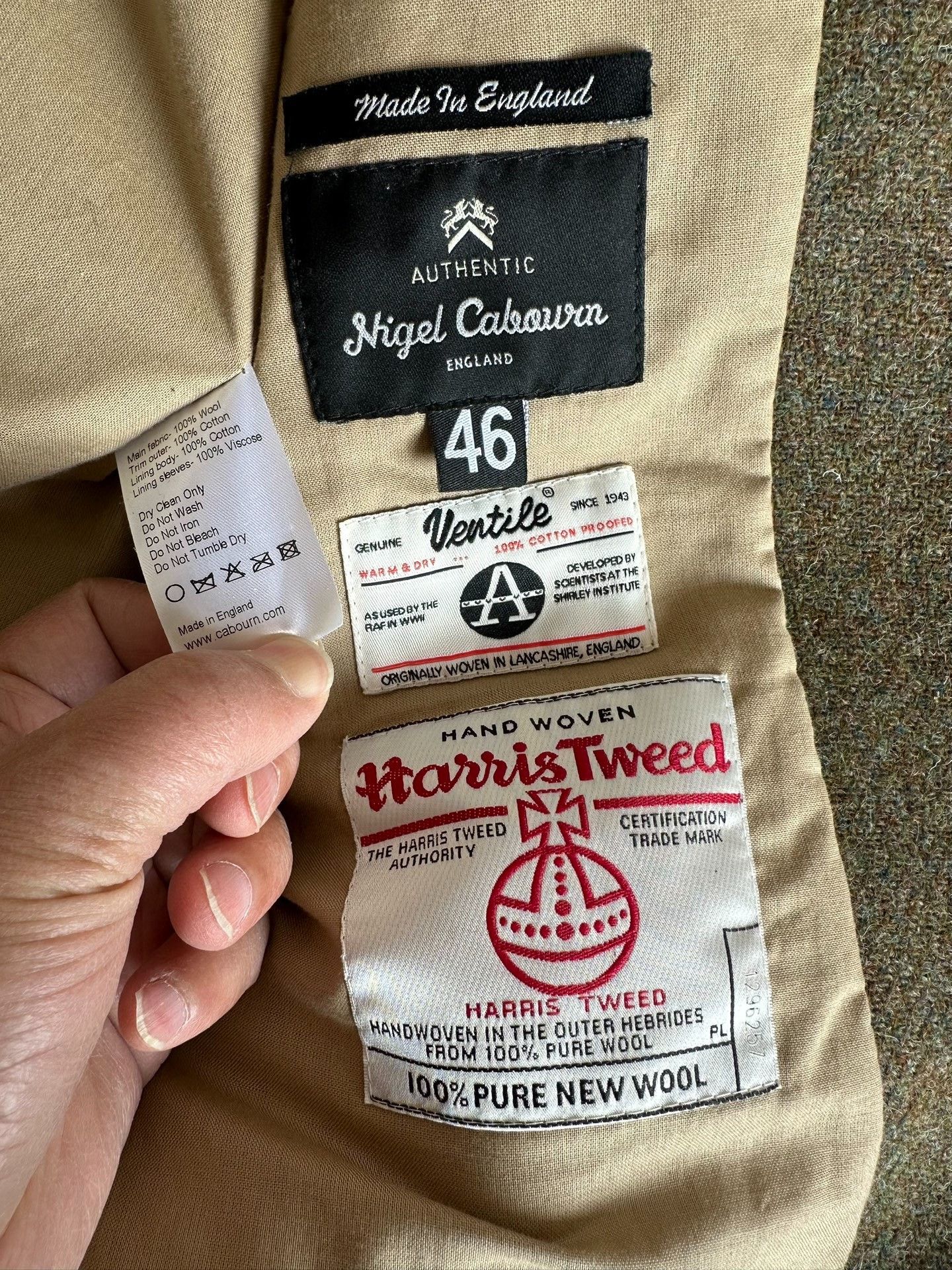 Nigel Cabourn Nigel Cabourn Classic Mallory Jacket Size US S / EU 44-46 / 1 - 4 Thumbnail