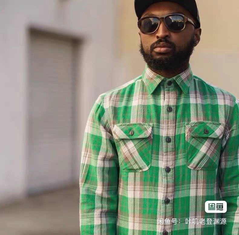 RRL Ralph Lauren RRL Vintage Plaid Work Shirt Size US S / EU 44-46 / 1 - 3 Thumbnail