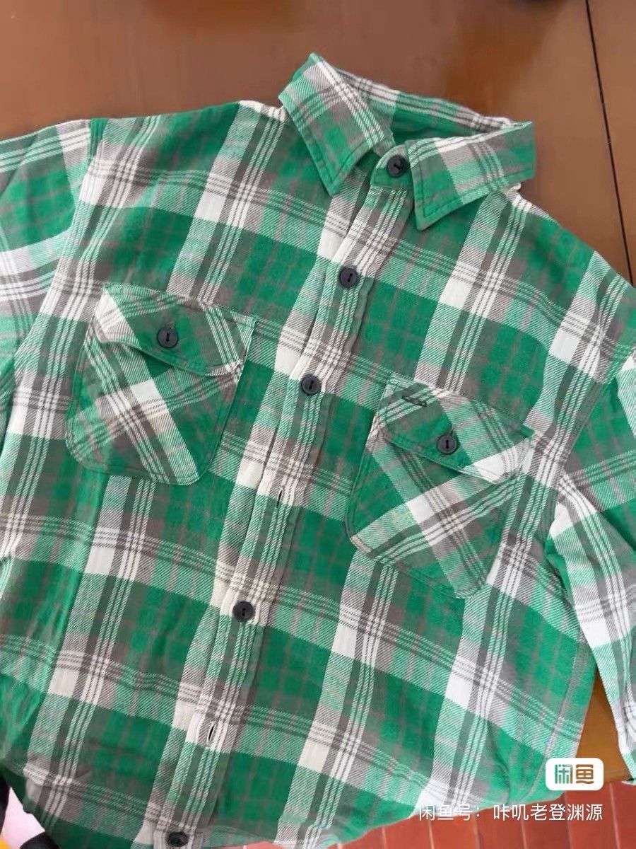 RRL Ralph Lauren RRL Vintage Plaid Work Shirt Size US S / EU 44-46 / 1 - 5 Thumbnail