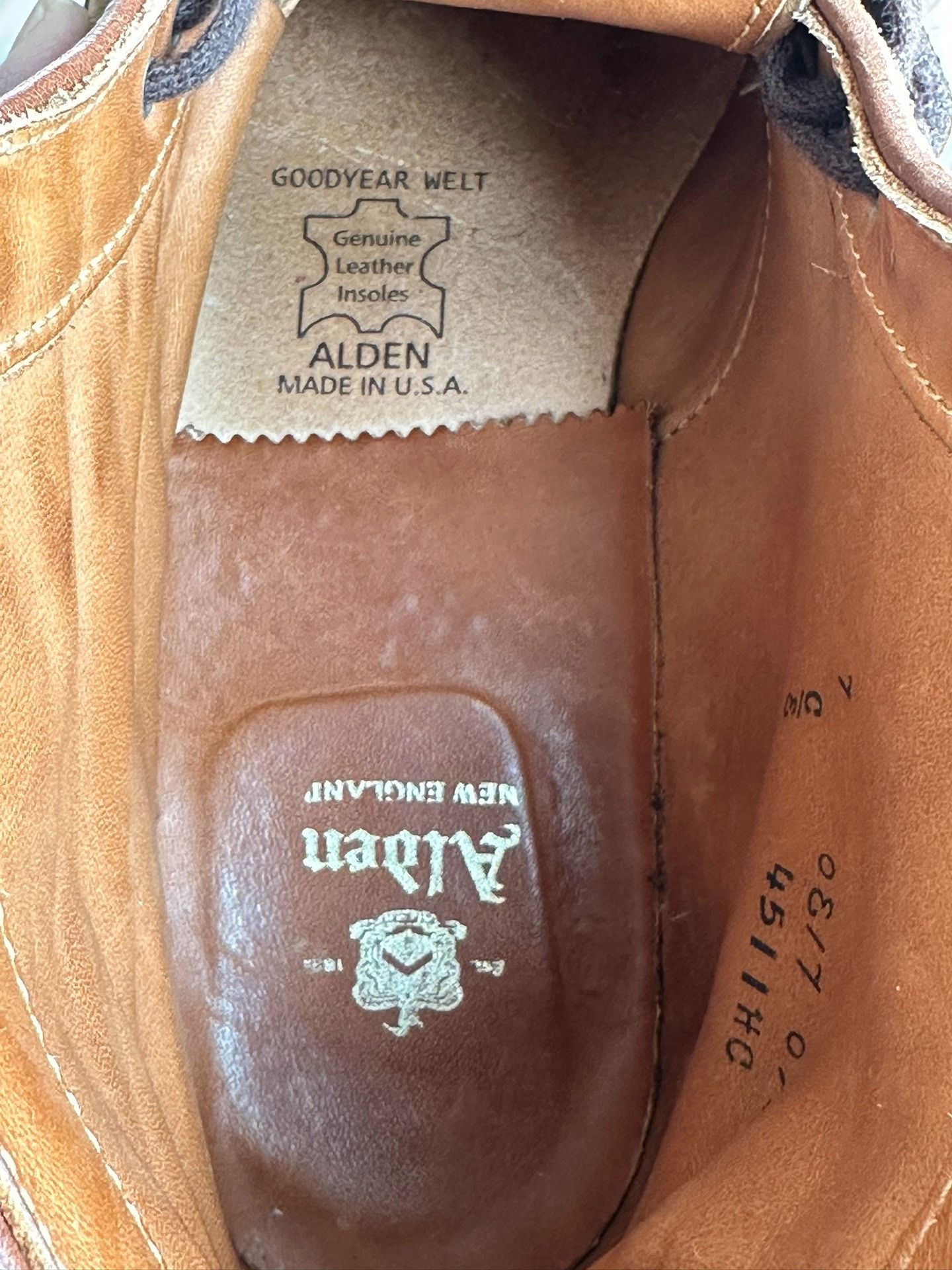 Alden Alden 4511HC Leather Boots Size US 7 / EU 40 - 6 Thumbnail