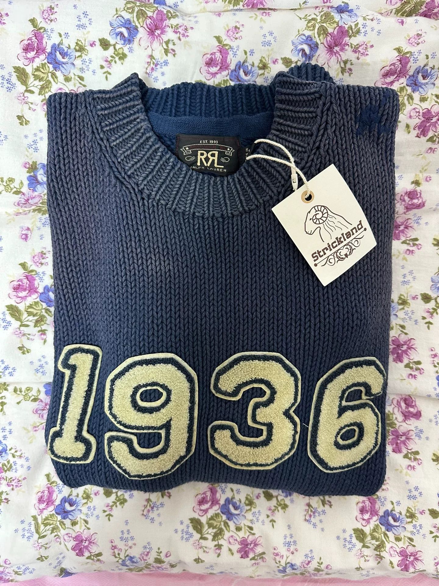 RRL Ralph Lauren RRL Distressed Moto Sweater Size US XS / EU 42 / 0 - 3 Thumbnail