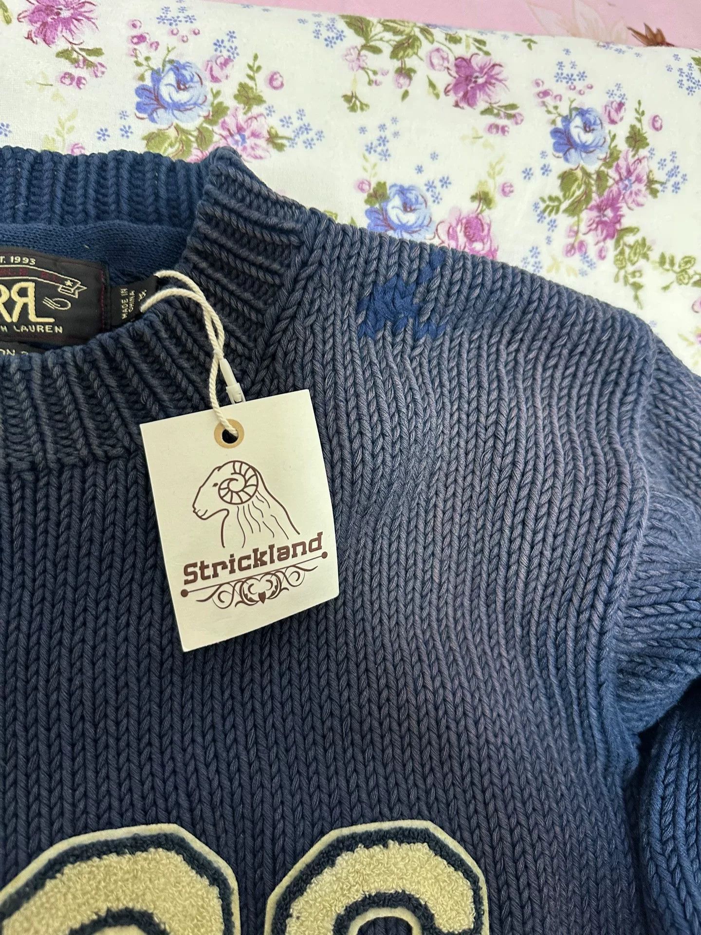 RRL Ralph Lauren RRL Distressed Moto Sweater Size US XS / EU 42 / 0 - 5 Thumbnail