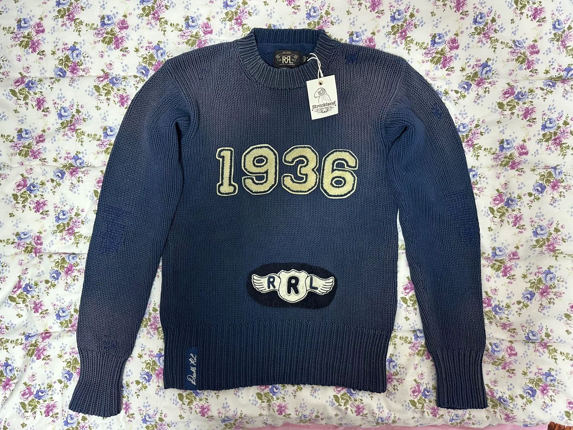RRL Ralph Lauren RRL Distressed Moto Sweater Size US XS / EU 42 / 0 - 2 Thumbnail