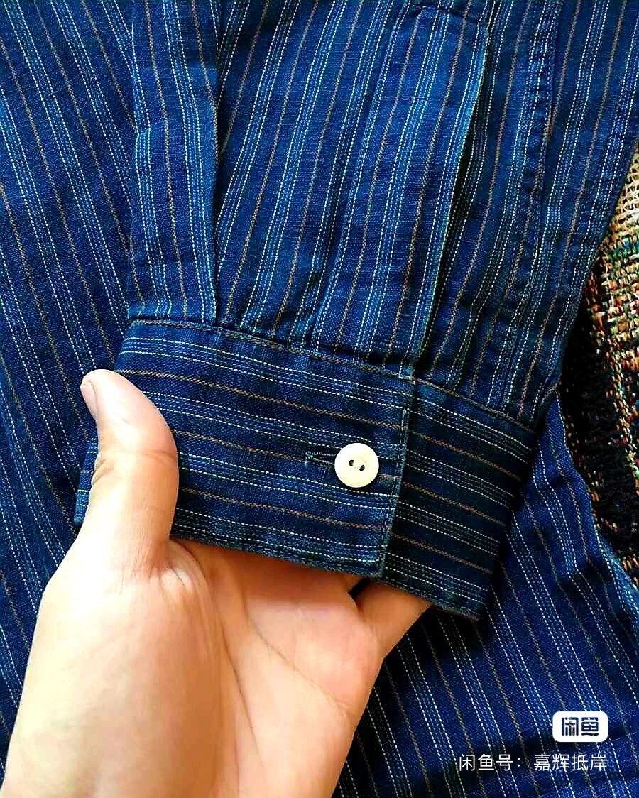 RRL Ralph Lauren RRL Vintage Stripe Shirt Size US S / EU 44-46 / 1 - 7 Thumbnail
