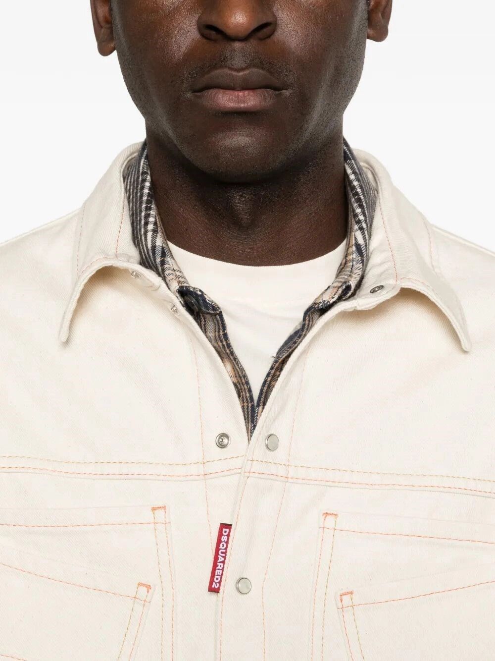 Dsquared2 `Carpenter` Shirt Size US L / EU 52-54 / 3 - 3 Thumbnail