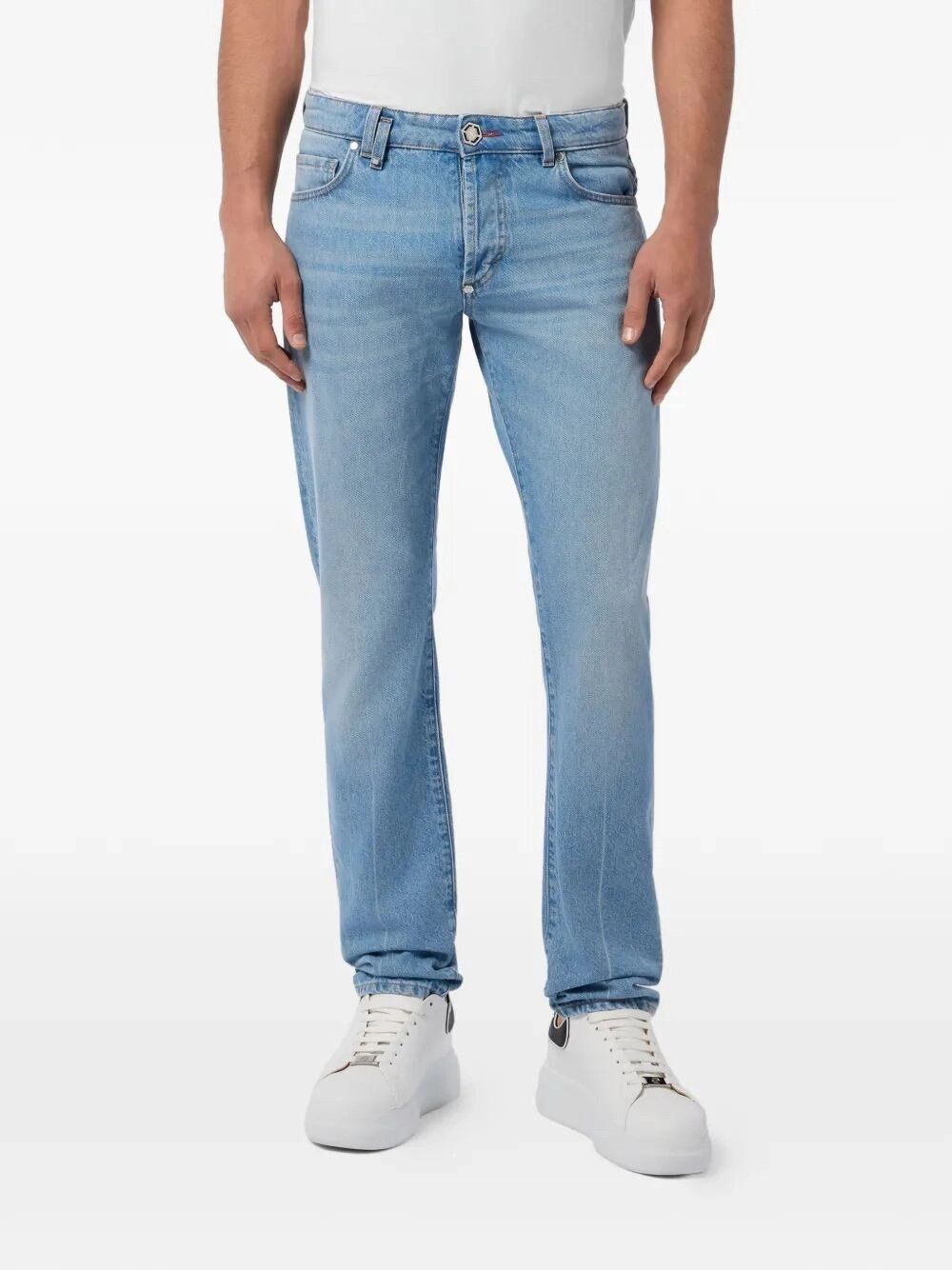 Philipp Plein Basic Straight Cut Jeans Size US 31 - 2 Thumbnail