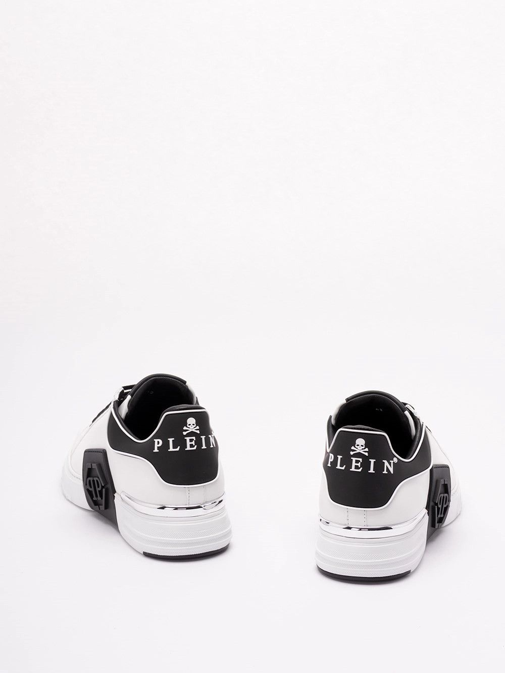 Philipp Plein Low-Top Sneakers `Phantom Kick$` Size US 8 / EU 41 - 3 Thumbnail
