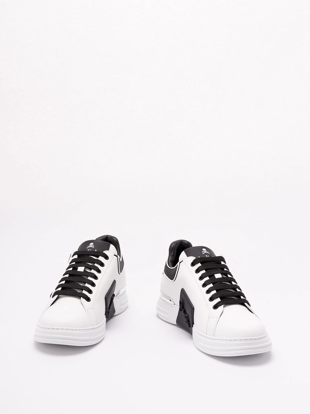 Philipp Plein Low-Top Sneakers `Phantom Kick$` Size US 9 / EU 42 - 2 Thumbnail