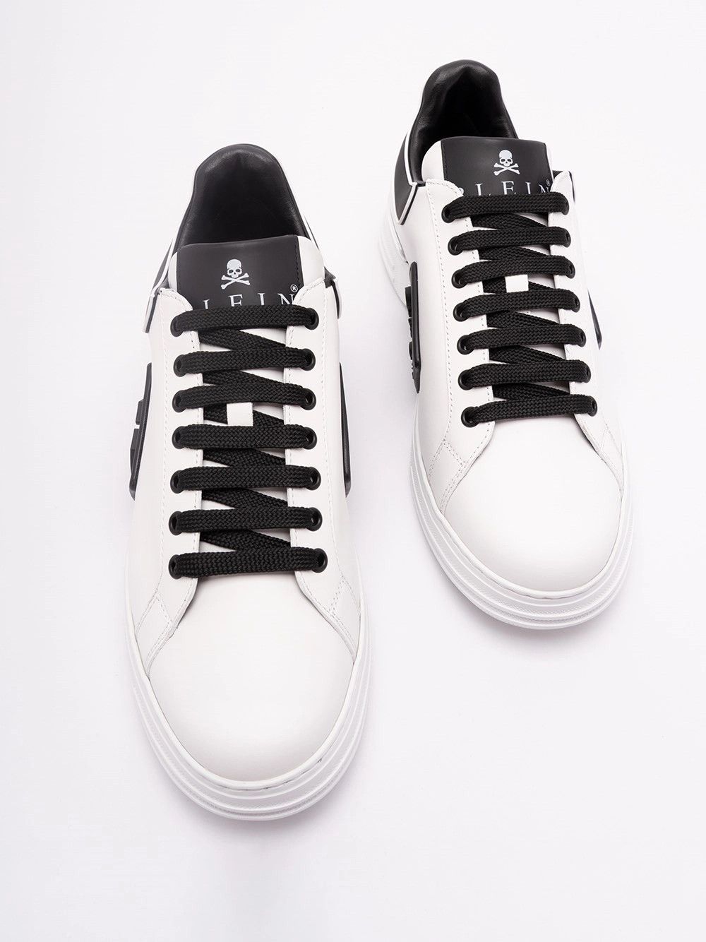 Philipp Plein Low-Top Sneakers `Phantom Kick$` Size US 10 / EU 43 - 5 Thumbnail