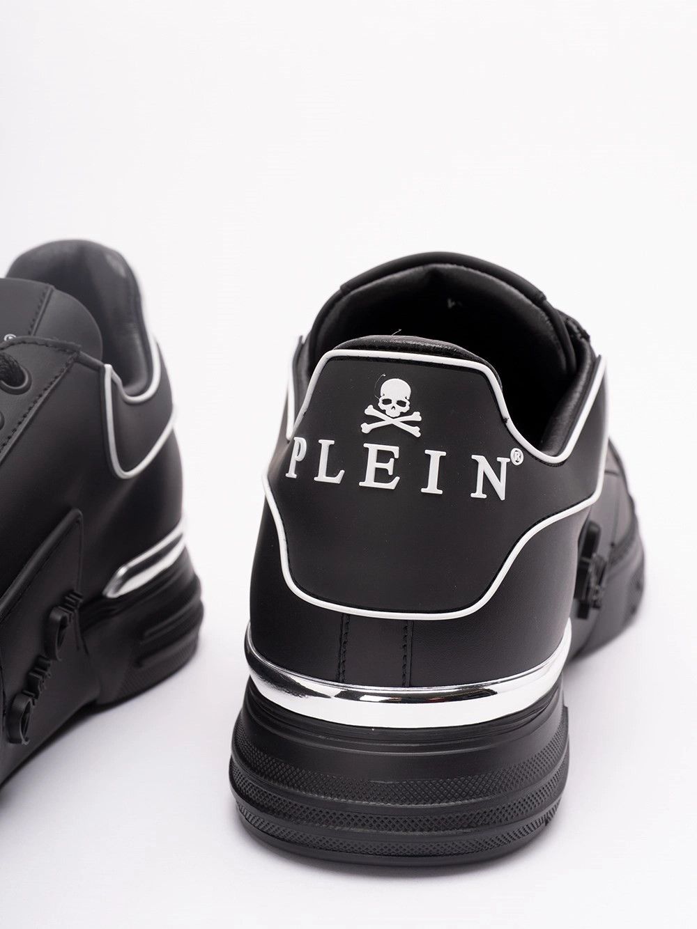 Philipp Plein Low-Top Sneakers `Phantom Kick$` Size US 9 / EU 42 - 5 Thumbnail