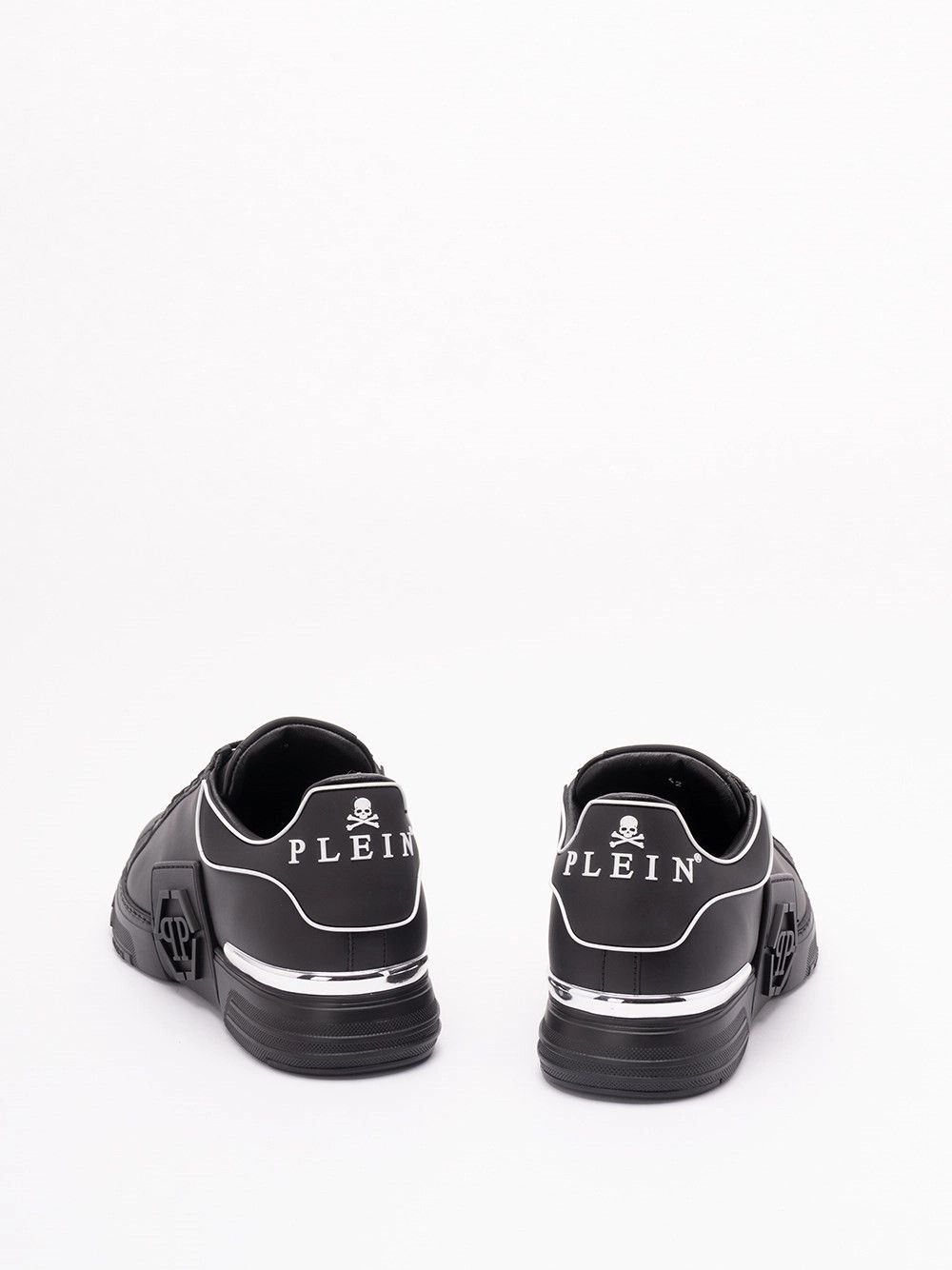Philipp Plein Low-Top Sneakers `Phantom Kick$` Size US 10 / EU 43 - 3 Thumbnail