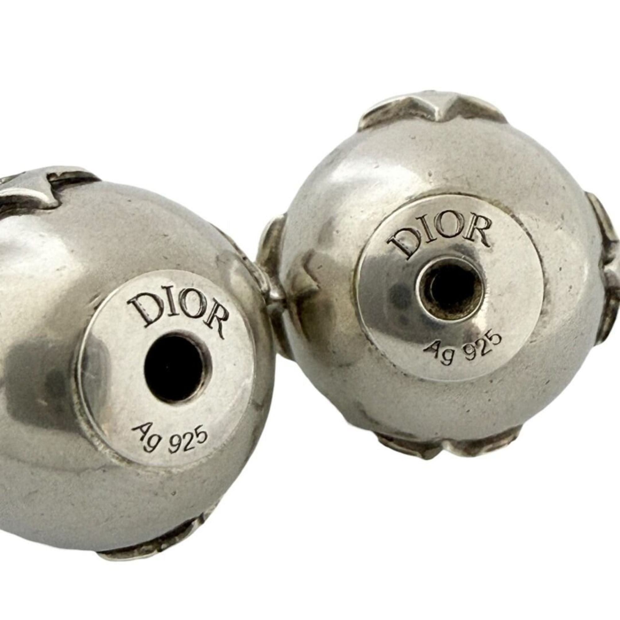 Dior Christian Dior Dior Men's Tribal Earrings in 925 Sterling Silver with Stars Size ONE SIZE - 7 Thumbnail
