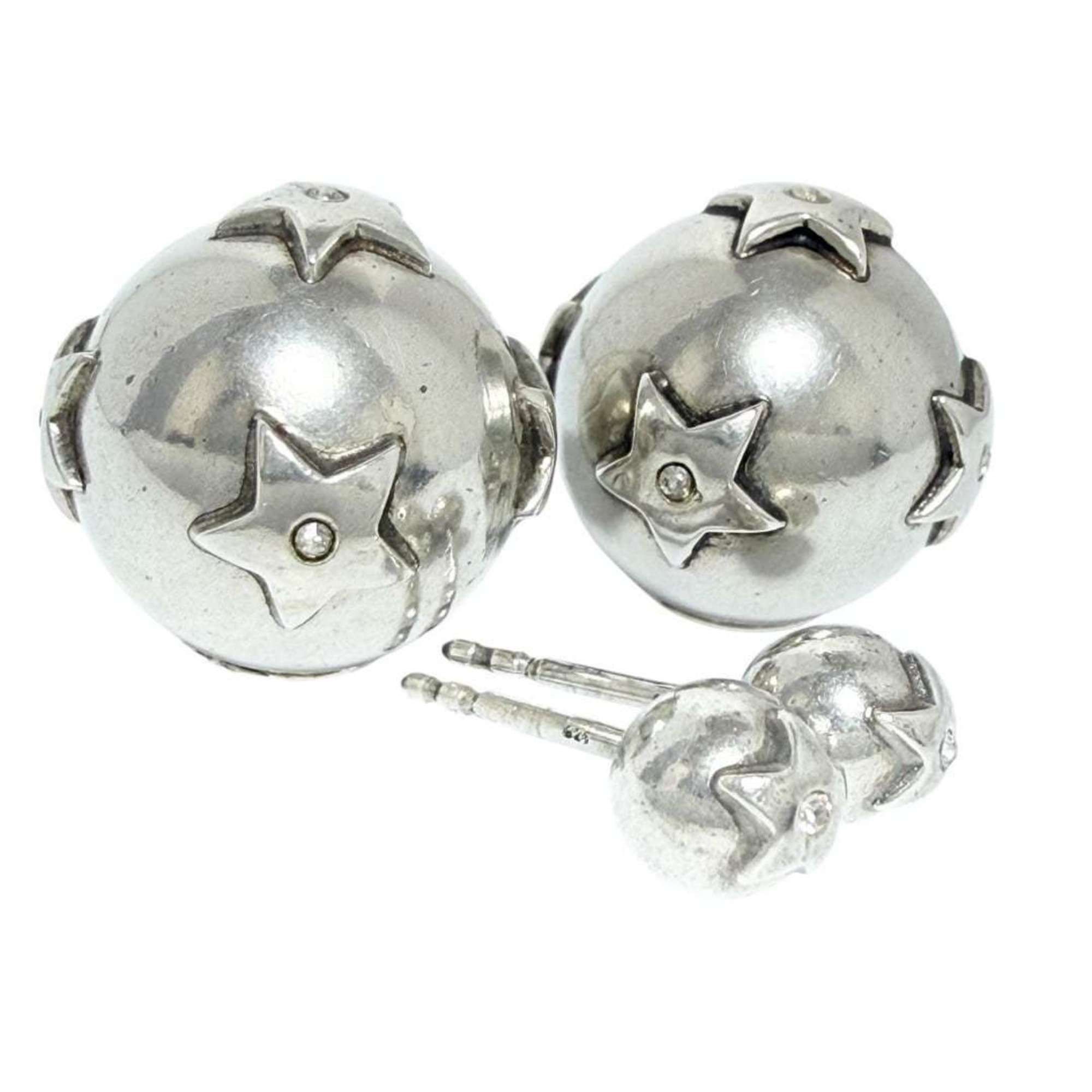 Dior Christian Dior Dior Men's Tribal Earrings in 925 Sterling Silver with Stars Size ONE SIZE - 5 Thumbnail
