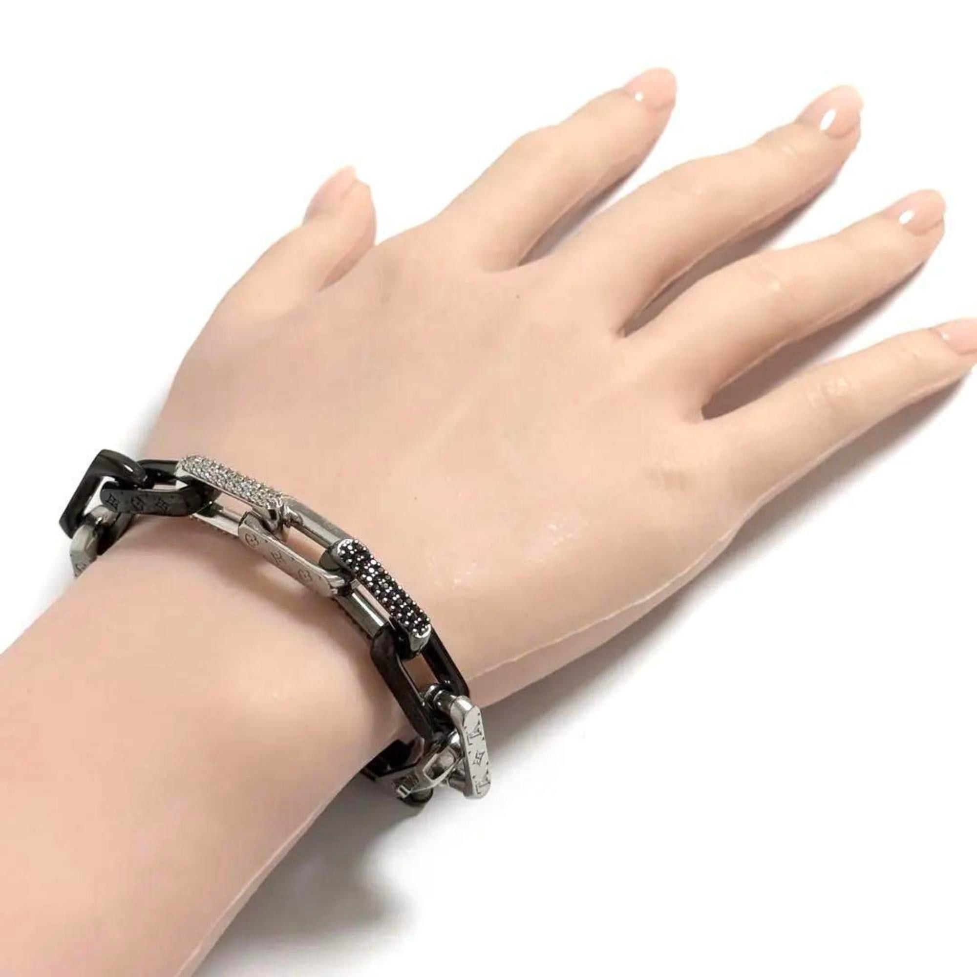Louis Vuitton Men's Monogram Chain Bracelet, Medium