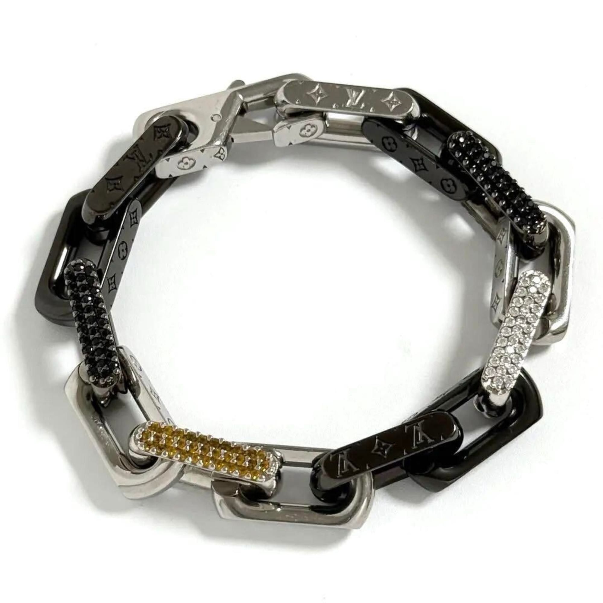 Louis Vuitton Men's Monogram Chain Bracelet, Medium
