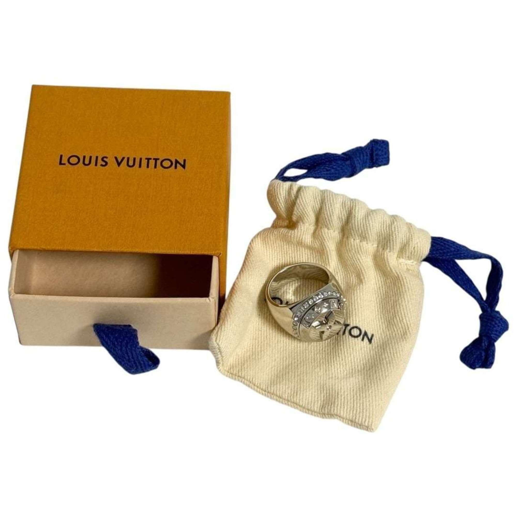 Louis Vuitton Louis Vuitton Men's Signet Ring, Size 21, Rotating Ring Size ONE SIZE - 10 Thumbnail