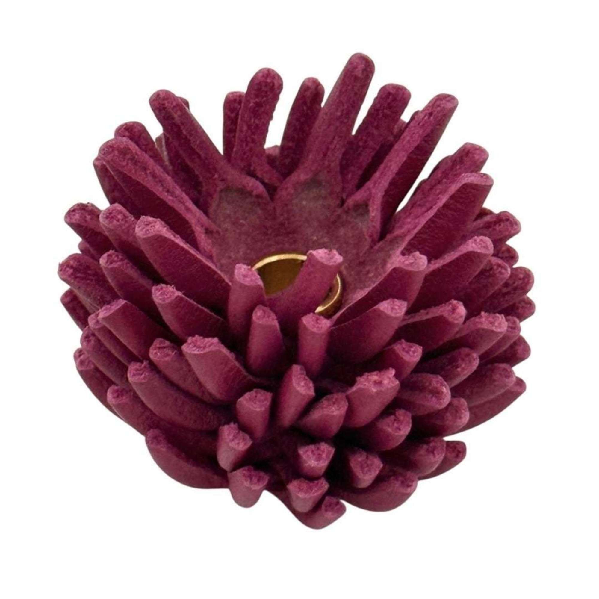 Loewe Loewe Women's Flower Dice Charm in Reddish Purple Leather Size ONE SIZE - 5 Thumbnail