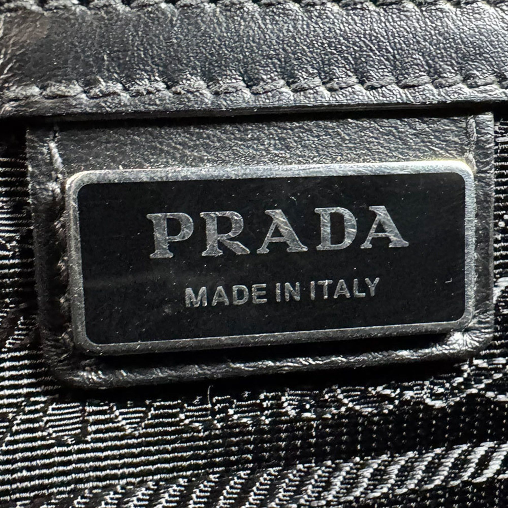Prada Prada Shoulder Bag, Leather, Blue, Men's/Women's, Free Shipping, z8831 Size ONE SIZE - 12 Thumbnail