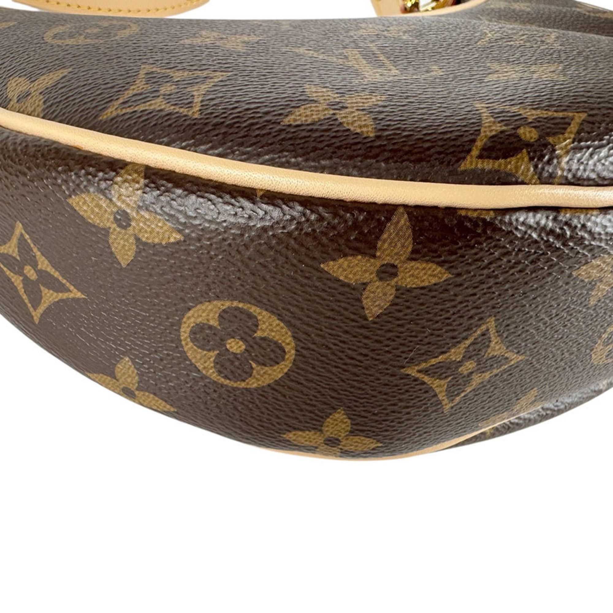 Louis Vuitton Louis Vuitton Monogram Loop Shoulder Bag in Canvas, Brown, Women's, M81098, Free Shipping, Z8832 Size ONE SIZE - 9 Thumbnail