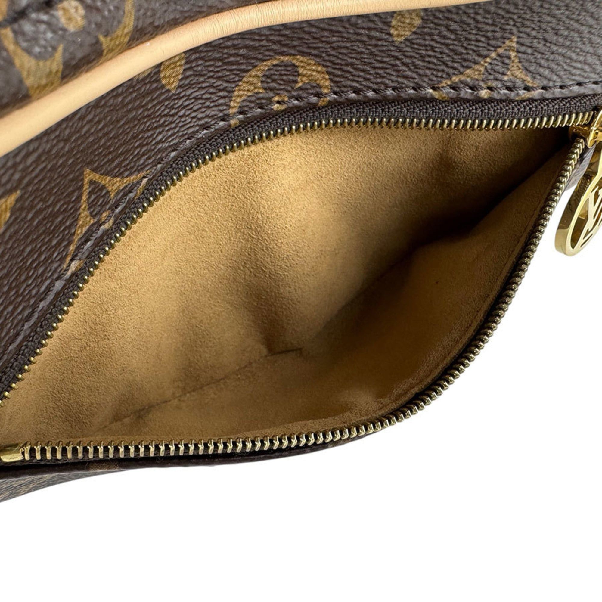 Louis Vuitton Louis Vuitton Monogram Loop Shoulder Bag in Canvas, Brown, Women's, M81098, Free Shipping, Z8832 Size ONE SIZE - 6 Thumbnail