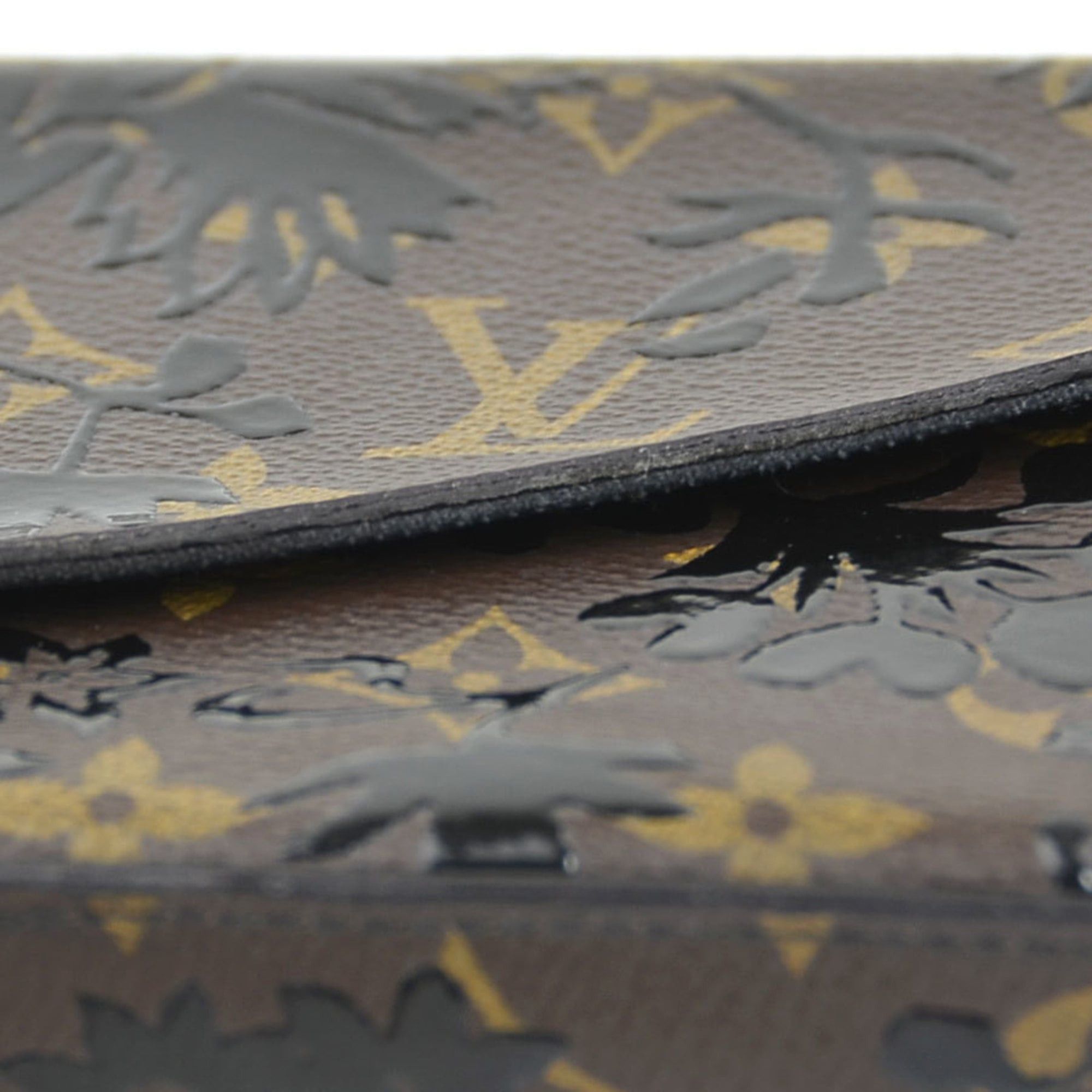 Louis Vuitton Louis Vuitton Monogram Blossom Pochette Felicie Shoulder Bag/Chain Wallet in Brown and Black, Women's, M62468, Free Shipping, 90236a Size ONE SIZE - 14 Thumbnail