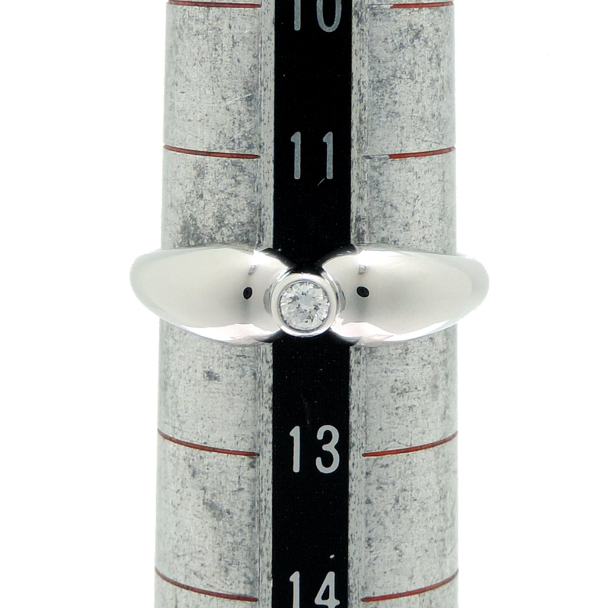 Tiffany & Co. Tiffany Elsa Peretti Double Teardrop Diamond Women's Ring in Pt950 Platinum Size ONE SIZE - 7 Thumbnail