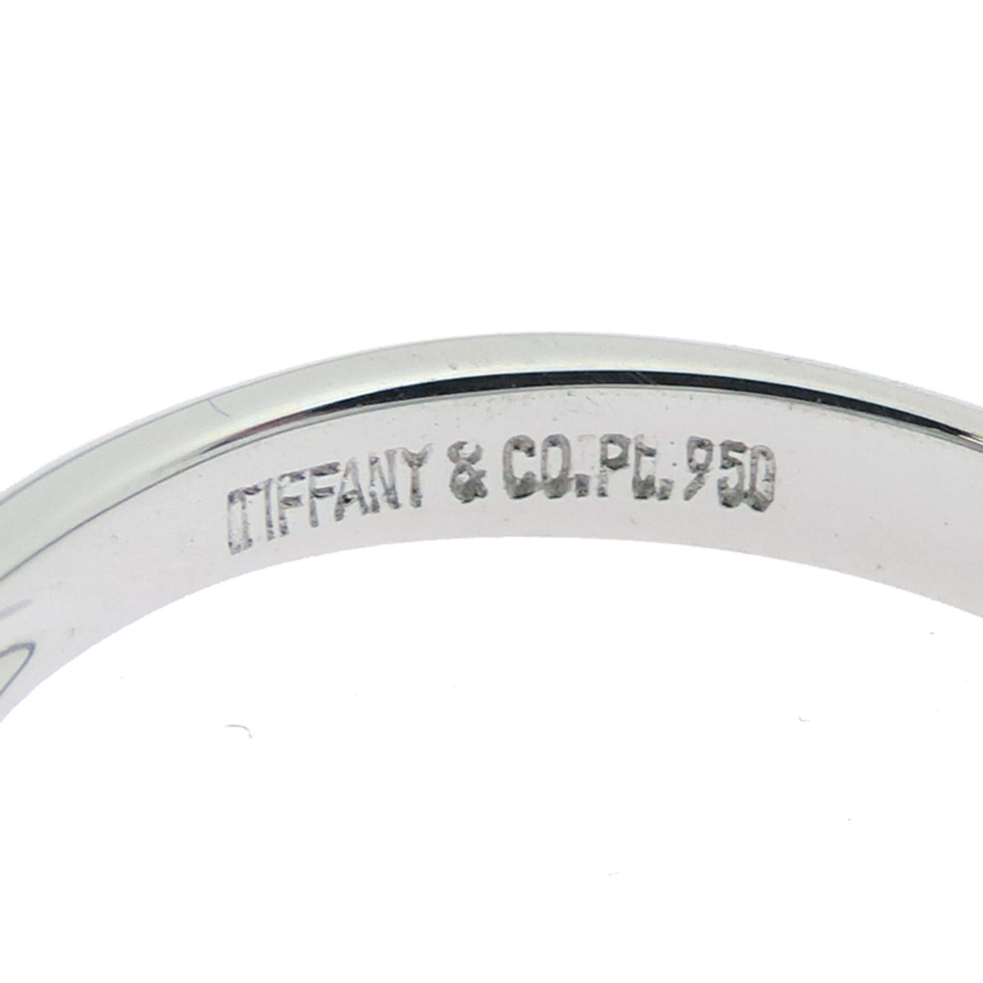 Tiffany & Co. Tiffany Elsa Peretti Double Teardrop Diamond Women's Ring in Pt950 Platinum Size ONE SIZE - 5 Thumbnail