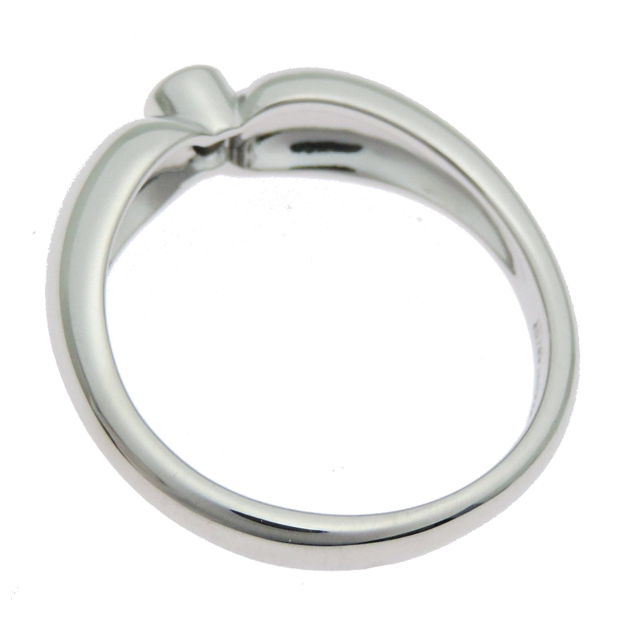 Tiffany & Co. Tiffany Elsa Peretti Double Teardrop Diamond Women's Ring in Pt950 Platinum Size ONE SIZE - 3 Thumbnail