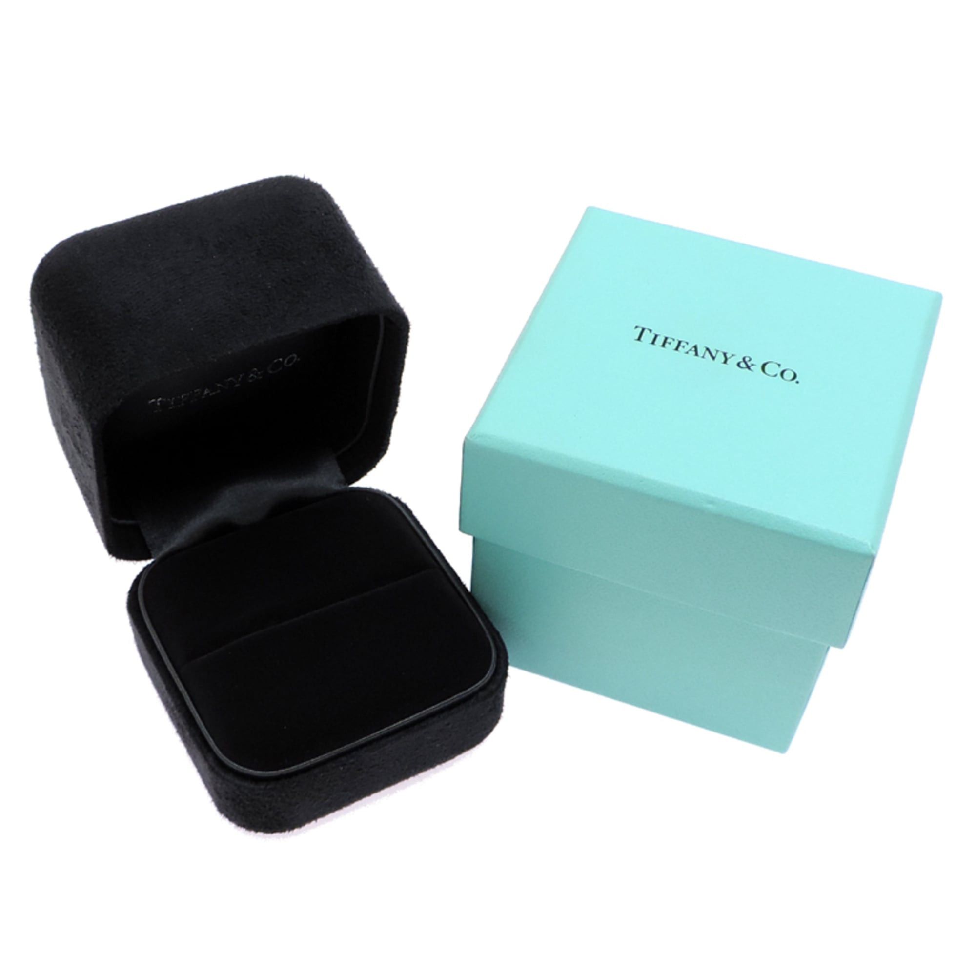 Tiffany & Co. Tiffany Elsa Peretti Double Teardrop Diamond Women's Ring in Pt950 Platinum Size ONE SIZE - 9 Thumbnail
